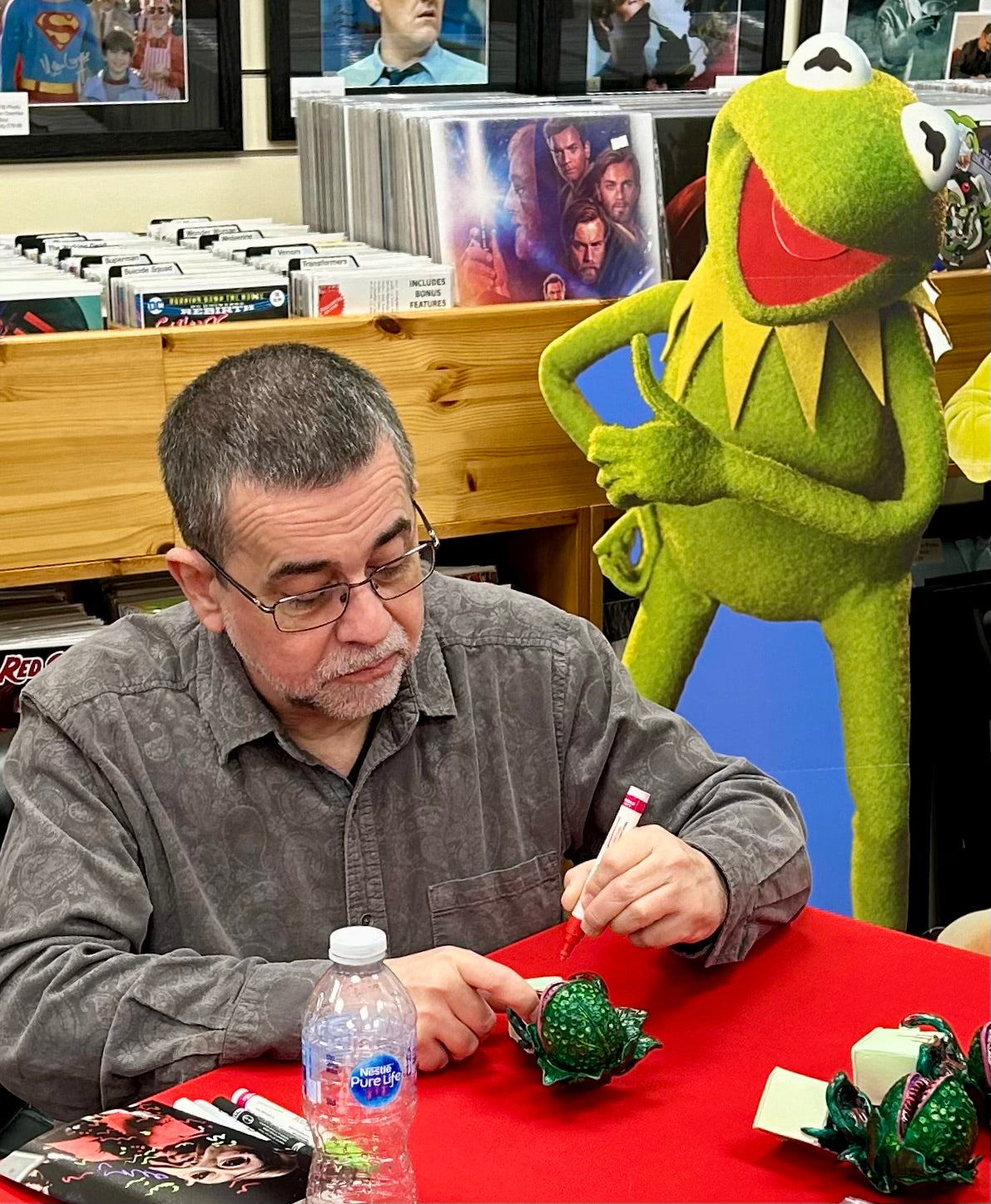 Little Shop of Horrors Audrey II Mike Quinn Hand Signed Figure