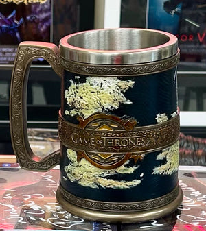 Game of Thrones Seven Kingdoms Ross Mullan Autographed Tankard with Triple Layer Authenticity