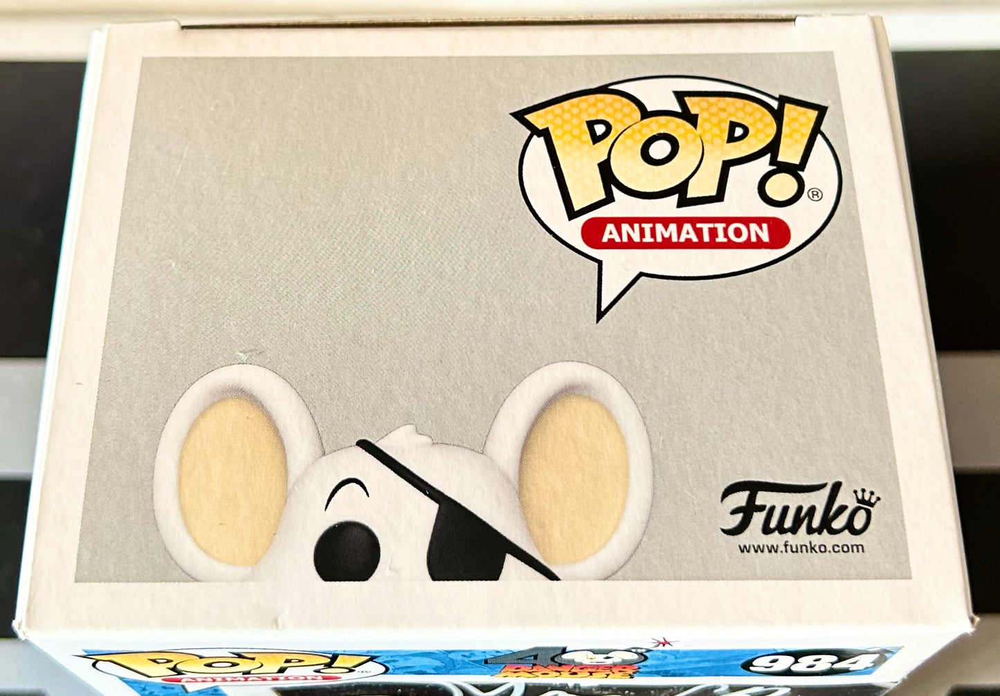 Danger Mouse 40th Anniversary Marc Silk Hand Signed 984 Exclusive Funko POP!
