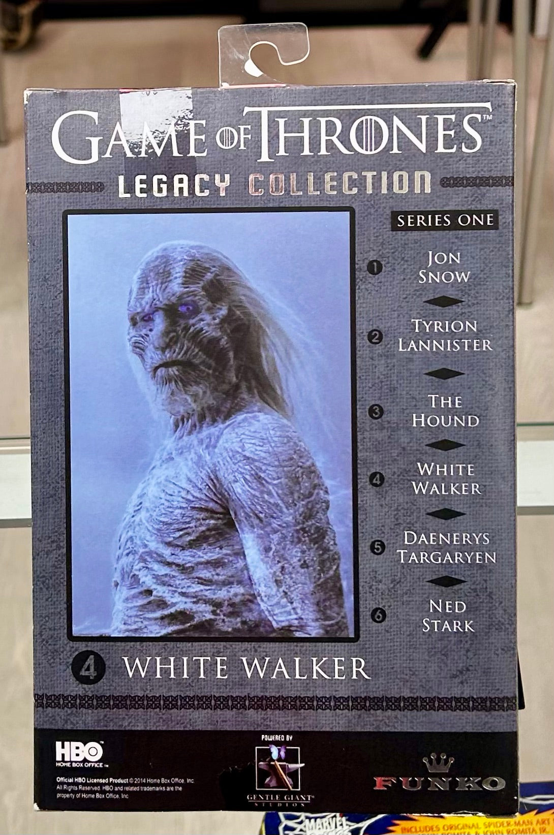 Game of Thrones Legacy Collection White Walker Ross Mullan Autographed Funko Figure with Triple Layer Authenticity