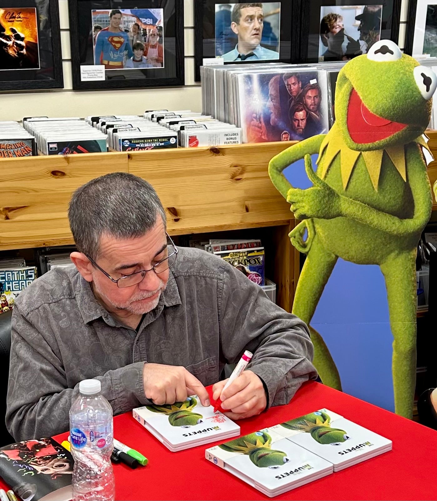Disney The Muppets Mike Quinn Hand Signed Blu-Ray