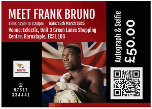 Frank Bruno Event Ticket