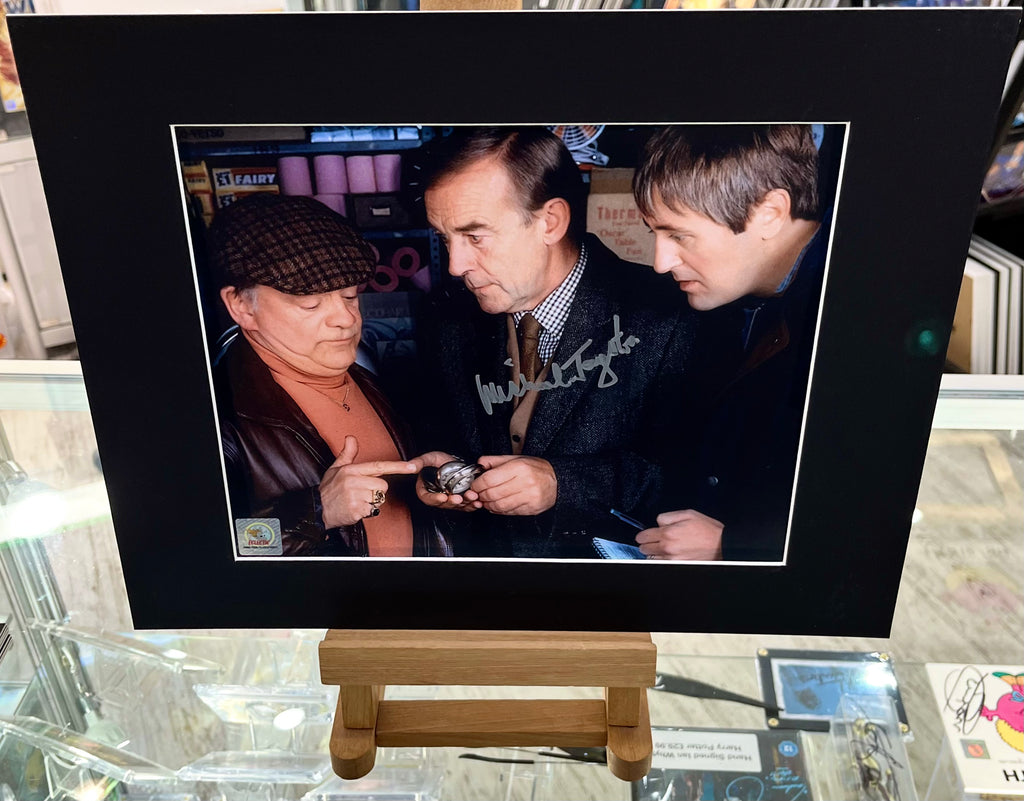 Only Fools and Horses Michael Jayston Autographed Photograph with Eclectic Double Layer Authenticity