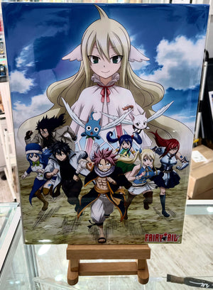 Fairy Tail Manga Art Poster