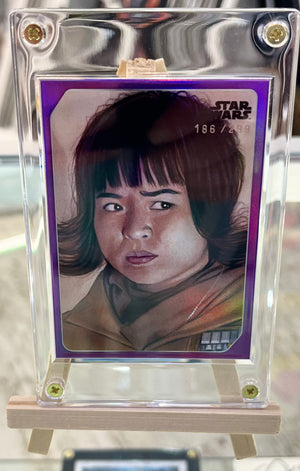 Rose Tico Star Wars Celebration Exclusive 186/299 Parallel Collector Card