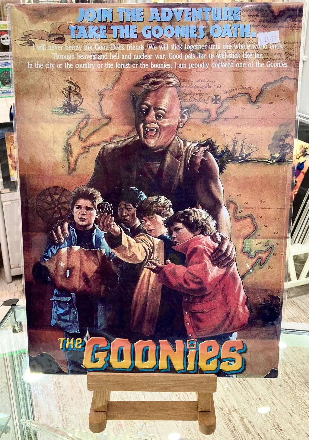 The Goonies Adventure Film Art Poster