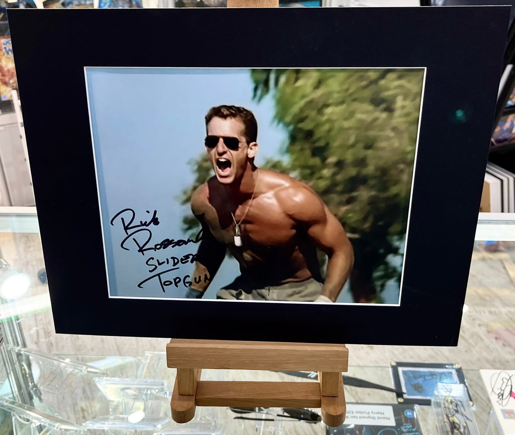 Top Gun Rick Rossovich Autographed Photograph with SM Authenticity