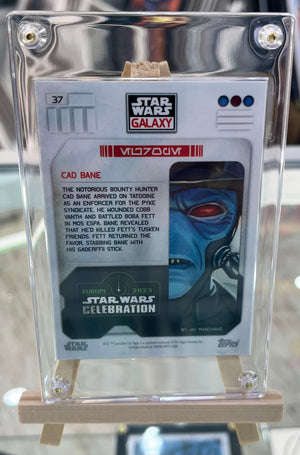 Cad Bane Star Wars Celebration 2023 Exclusive 89/99 Parallel Collector Card