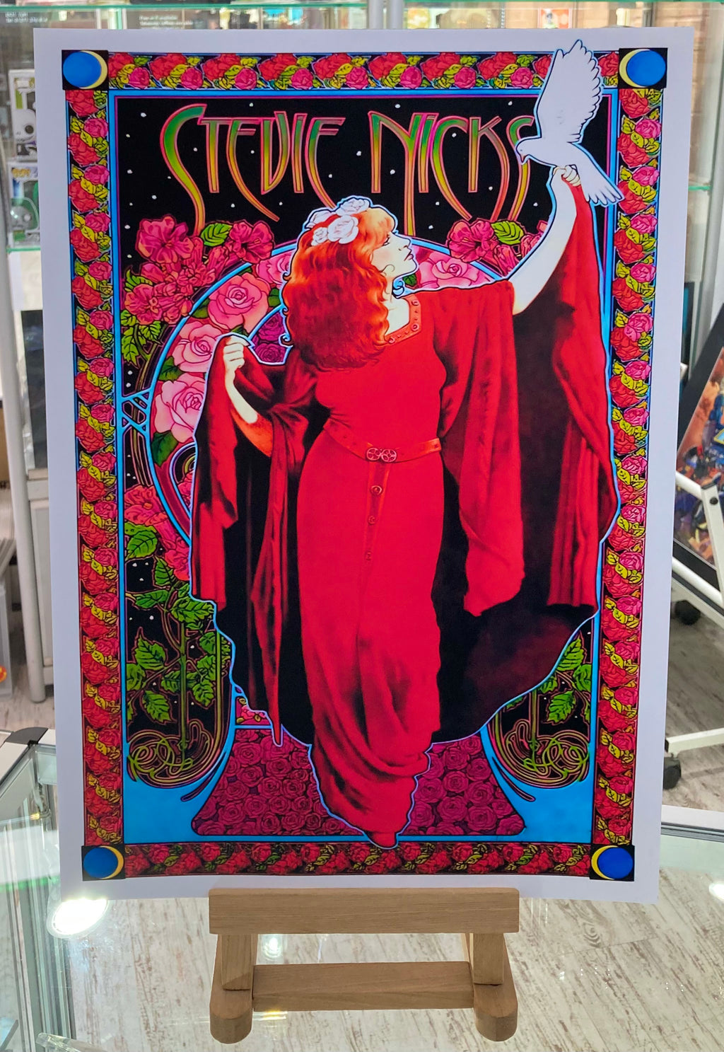 Stevie Nicks Music Art Poster