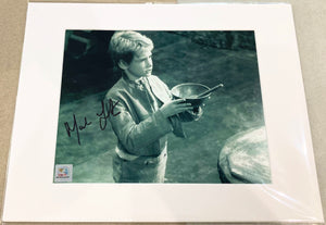 Oliver! Mark Lester Autographed Mounted Photograph with Triple Layer Authenticity