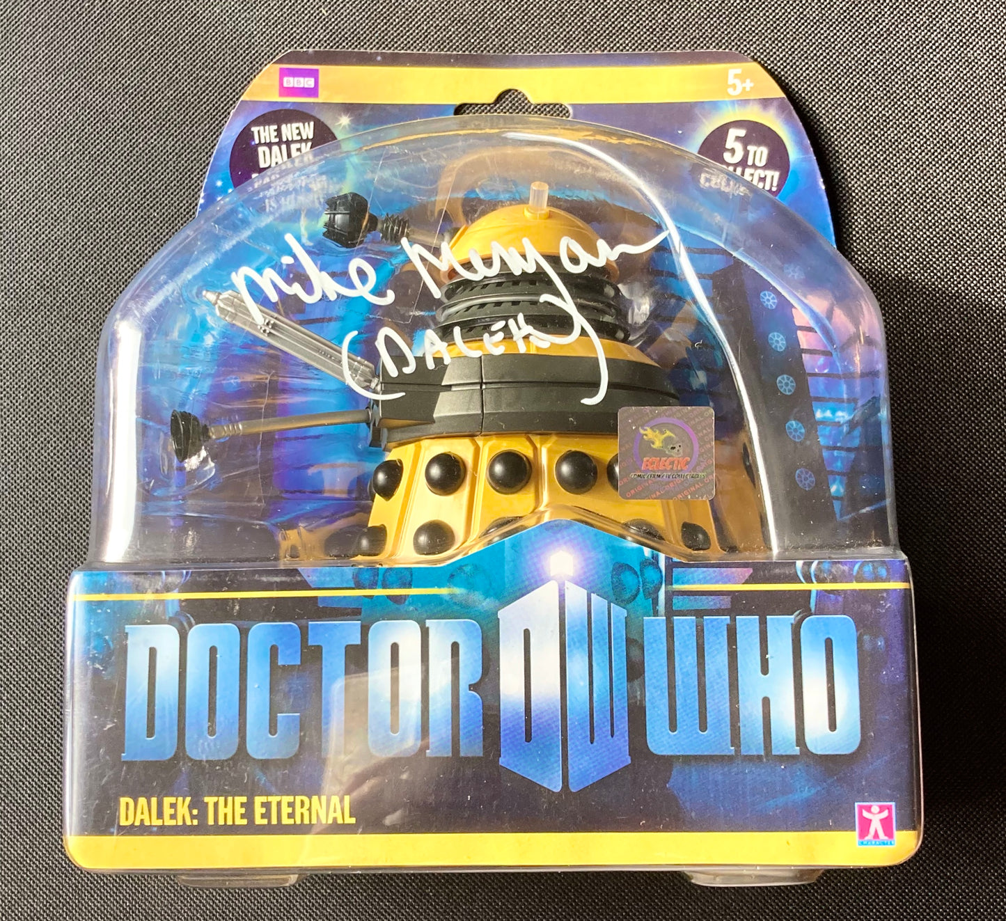 Doctor Who Dalek: The Eternal Paradigm Mike Mungarvan Hand Signed Action Figure