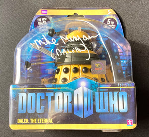 Doctor Who Dalek: The Eternal Paradigm Mike Mungarvan Autographed Action Figure with Triple Layer Authenticity