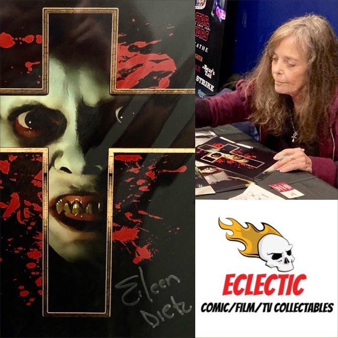 The Exorcist Pazuzu Eileen Dietz Autographed Mounted Photograph with Triple Layer Authenticity