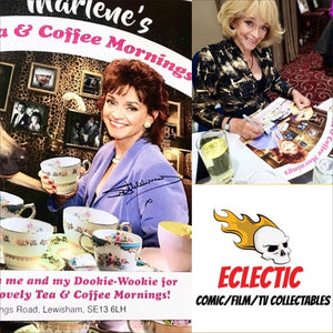 Only Fools and Horses Marlene’s Coffee Mornings Sue Holderness Autographed Poster with Double Layer Authenticity