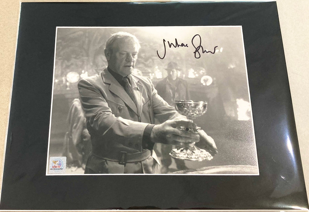 Indiana Jones and the Last Crusade Julian Glover Autographed Mounted Photograph with Double Layer Authenticity
