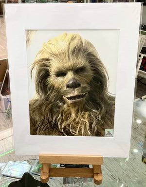 Solo: A Star Wars Story Paul Davis Autographed Film Photograph with Double Layer Authenticity