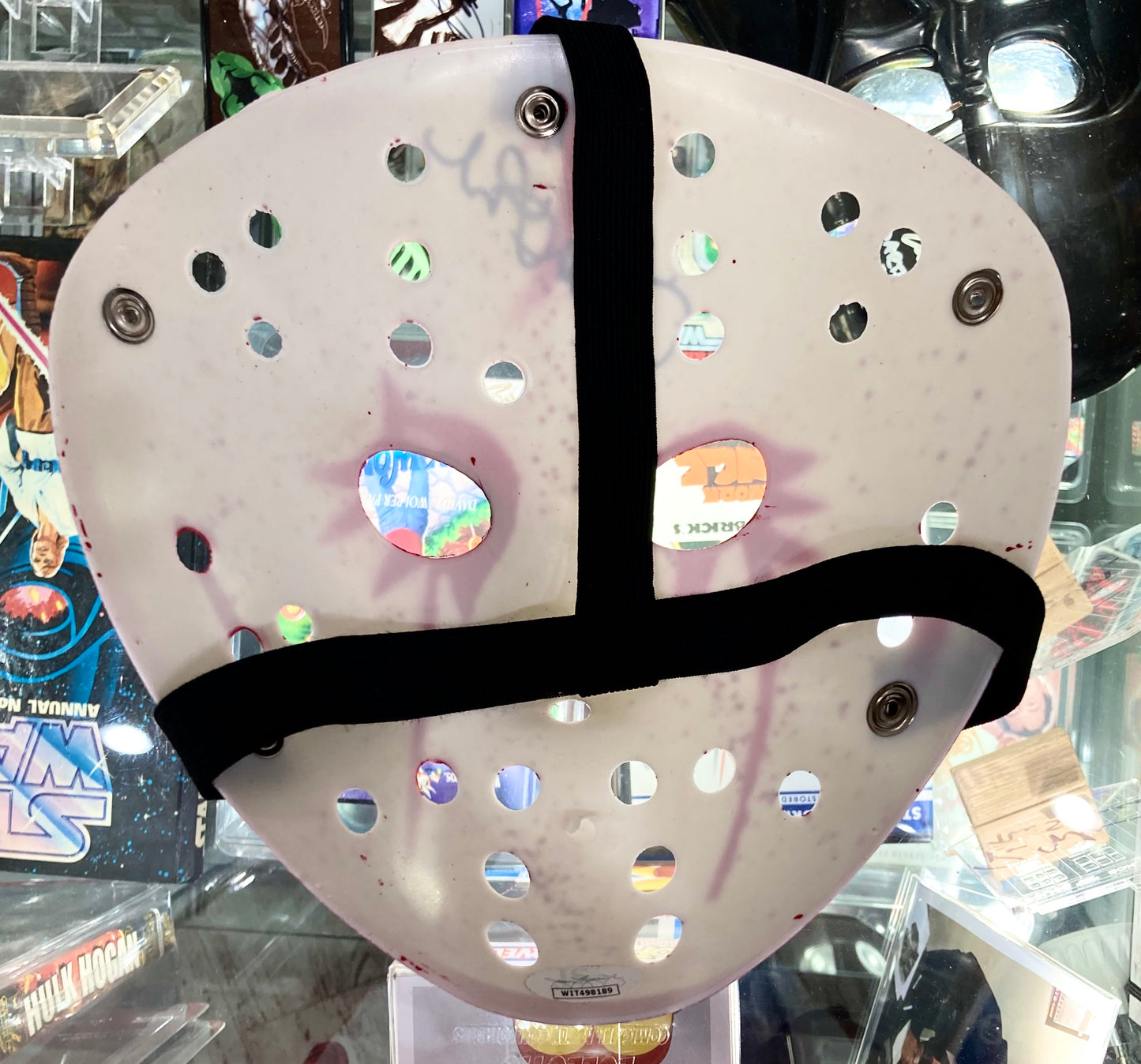 Friday the 13th Lar Park Lincoln Hand Signed Jason Voorhees Hockey Mask
