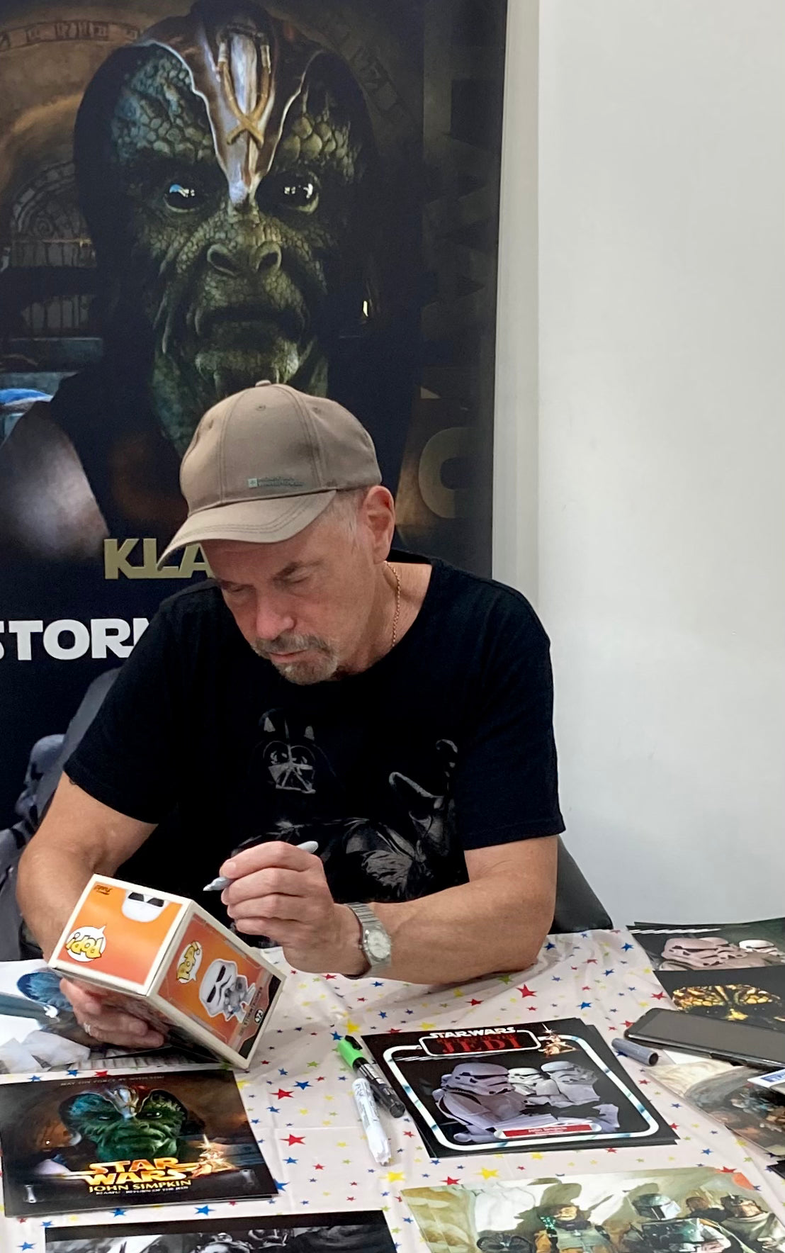 Star Wars Stormtrooper Concept Series Exclusive John Simpkin Hand Signed 473 Funko POP!