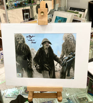 Solo: A Star Wars Story Matt Tyler Autographed Film Photograph with Double Layer Authenticity
