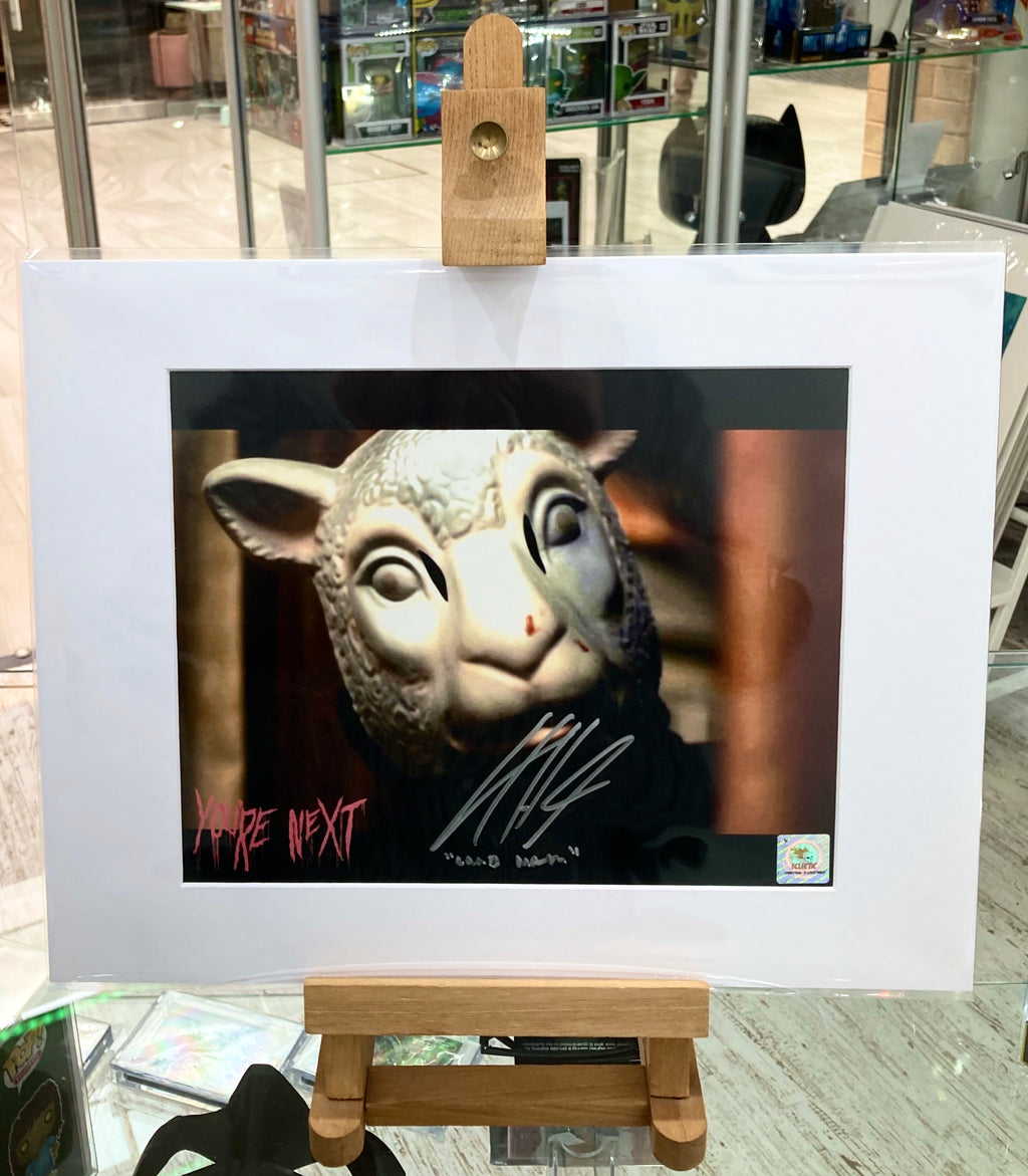 You’re Next L.C. Holt Autographed Mounted Photograph with Double Layer Authenticity