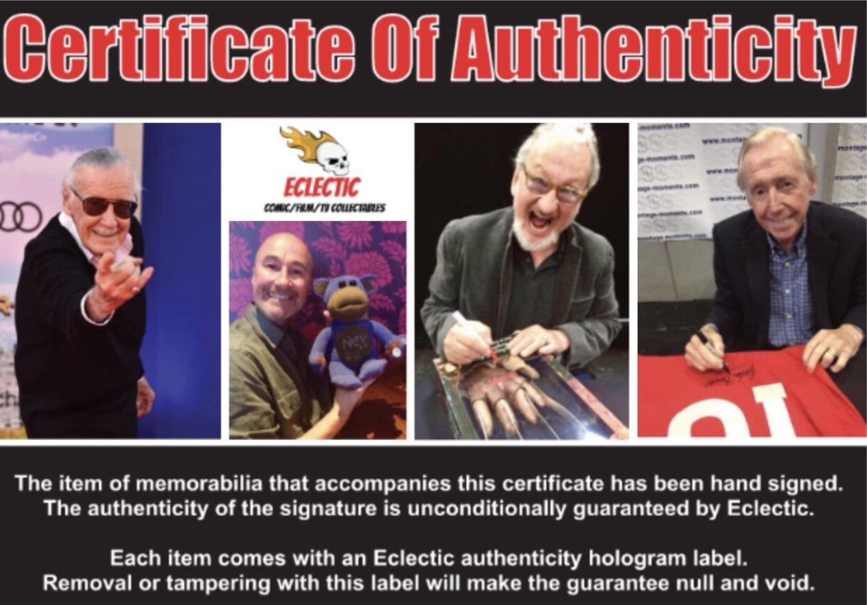 Only Fools and Horses Peckham Echo Top Buy Robbery Vas Blackwood Hand Signed Poster