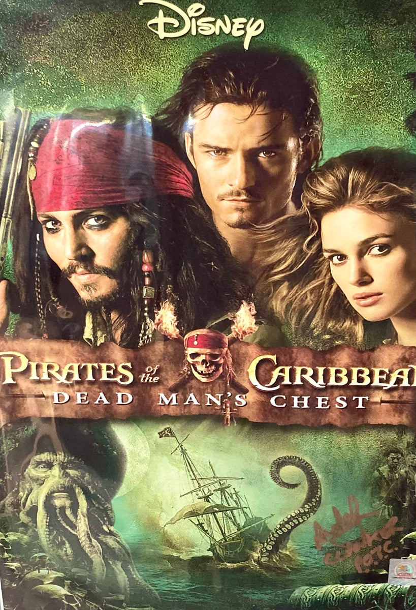 Pirates of the Caribbean: Dead Man’s Chest Andy Beckwith Autographed F ...