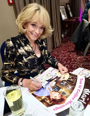 Only Fools and Horses Marlene’s Coffee Mornings Sue Holderness Autographed Poster with Double Layer Authenticity