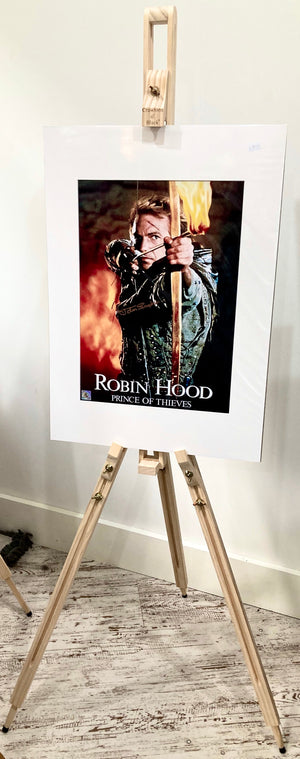 Robin Hood Prince of Thieves John Simpkin Autographed Film Poster with Triple Layer Authenticity